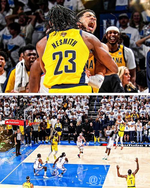 哈利伯顿抢断策动 托平快速上篮成功 哈利伯顿抢断策动 托平快速上篮成功