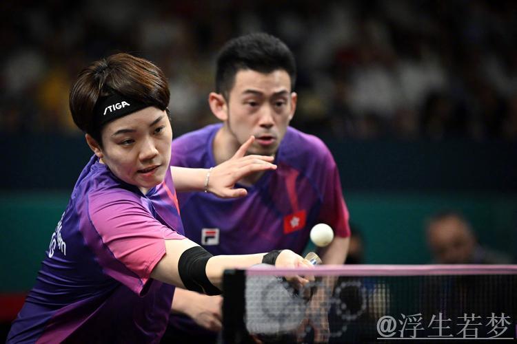 黄镇廷杜凯琹1比2负瑞典组合，中国香港混团世界杯不敌瑞典